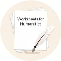 Worksheets for Humanities