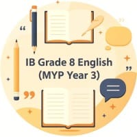 IB Grade 8 English  MYP Year 3 