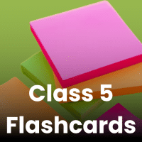 Flashcards for Class 5