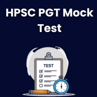 HPSC PGT Mock Test Series 2024