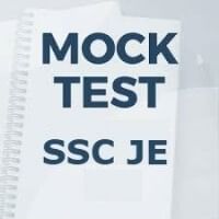 SSC JE Mechanical Mock Test Series 2025