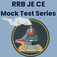 RRB JE Mock Test Series for Civil Engineering  CE  2025