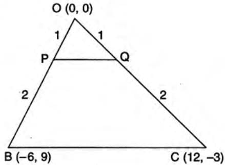 Section and Mid-Point Formula Chapter Notes | Mathematics Class 10 ICSE