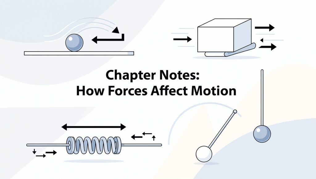 Chapter Notes: How Forces Affect Motion