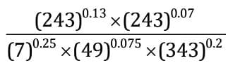 MCQ`s: Ratio and Proportion, Indices, Logarithms - 2