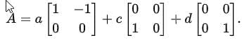Questions: Linear Algebra and Matrices - Mathematical Methods of Physics, UGC - NET Physics | Physics for IIT JAM, UGC - NET, CSIR NET