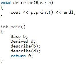 Output of following program?a)This is Derived classThis is Base classb ...