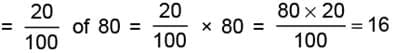 Percentages Chapter Notes | Mathematics Class 6 (SSC Board)
