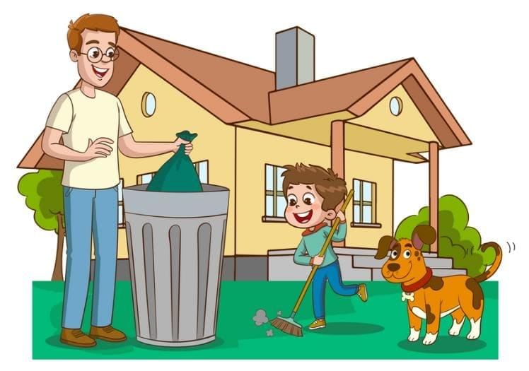 Solved Essay: Helping at Home | Essays for Class 2