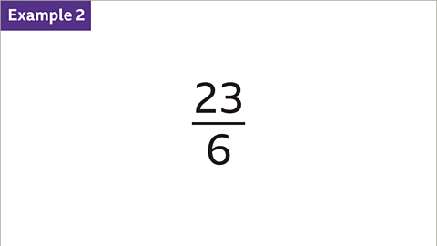 Mixed numbers, proper and improper fractions - Year 7