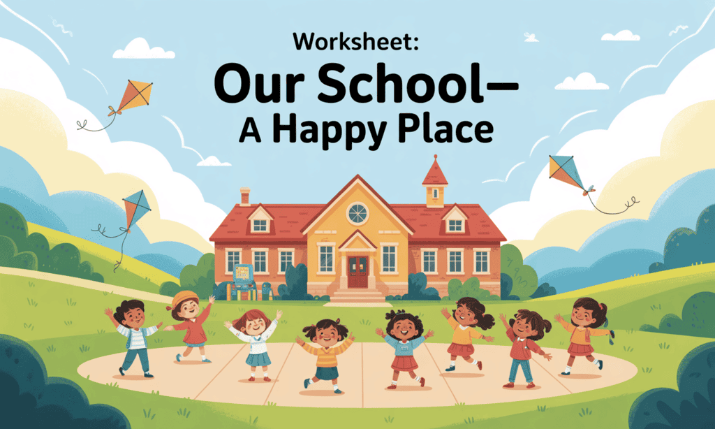 Worksheet: Our School—A Happy Place