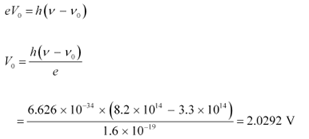 NCERT Solutions Class 12 Physics Chapter 11 - Dual Nature of Radiation & Matter