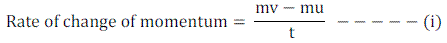 Newton`s Second Law of Motion - Motion, Chapter Notes, Class 9, Science