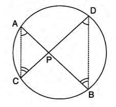 Tangents and Intersecting Chords Chapter Notes | Mathematics Class 10 ICSE
