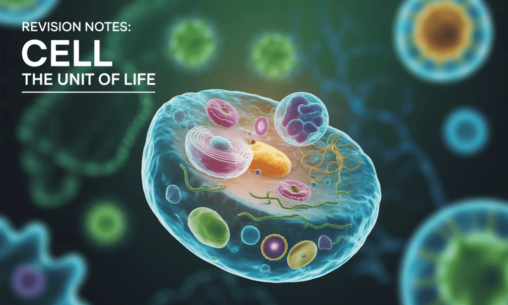 Revision Notes: Cell The Unit Of Life | Biology Class 9 ICSE