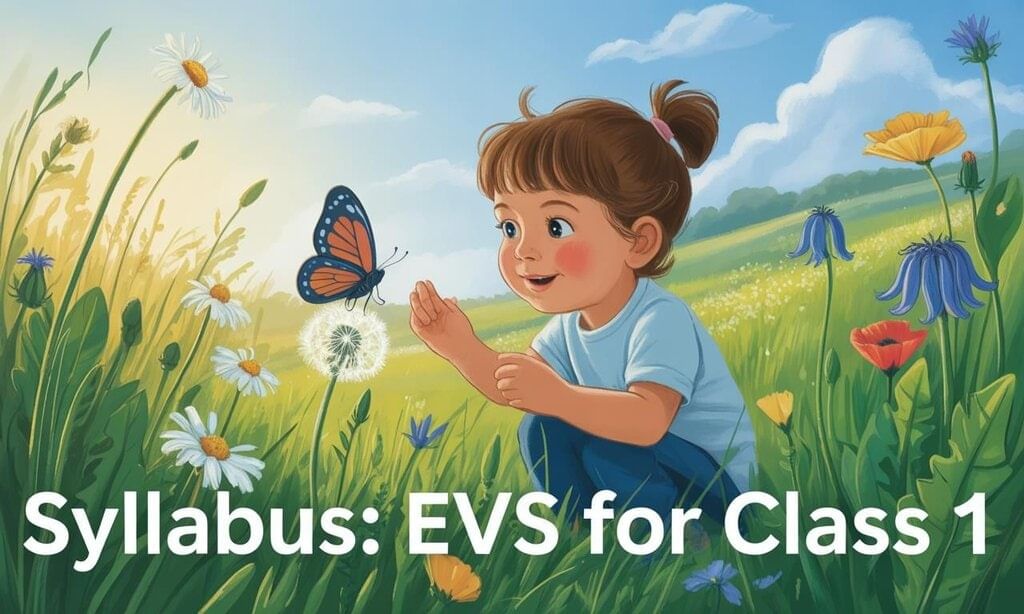 Syllabus: EVS for Class 1 | EVS for Class 1