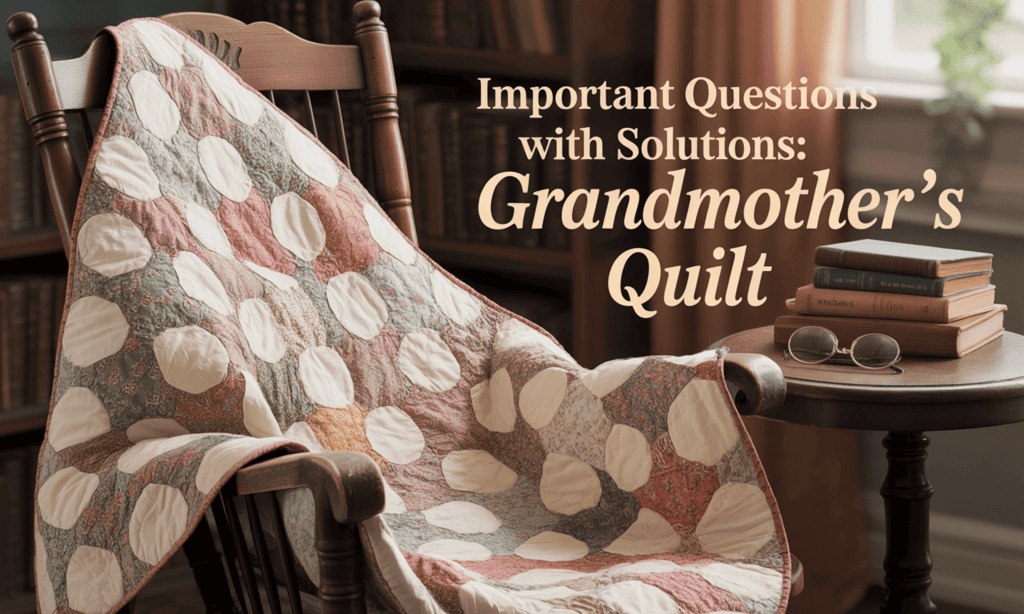 Important Questions with Solutions: Grandmother’s Quilt | Mathematics (Maths Mela) Class 5 - New NCERT