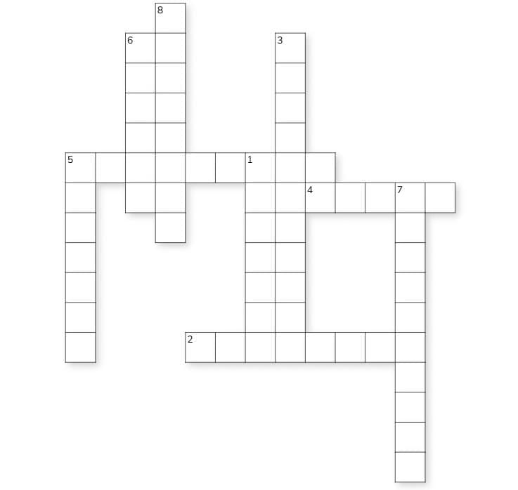 Crossword Puzzle (with answers)