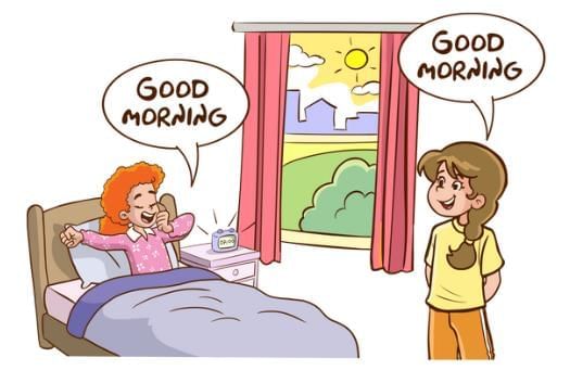 Good Morning - 1 Class 3 Worksheet English Unit 1