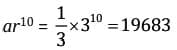 MCQs`: Sequence and Series - Arithmetic and Geometric Progressions