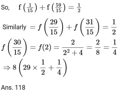 JEE Main Previous Year Questions (2016- 2025): Functions | Mathematics (Maths) Class 12