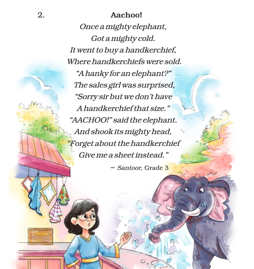 The Rainbow NCERT Solutions | English Santoor Class 5 - New NCERT