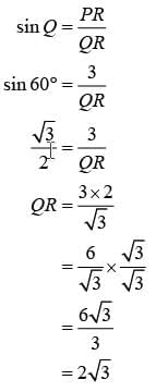 NCERT Solutions for Class 10 Maths Chapter 9 - Some Applications of Trigonometry (Exercise 9.1)
