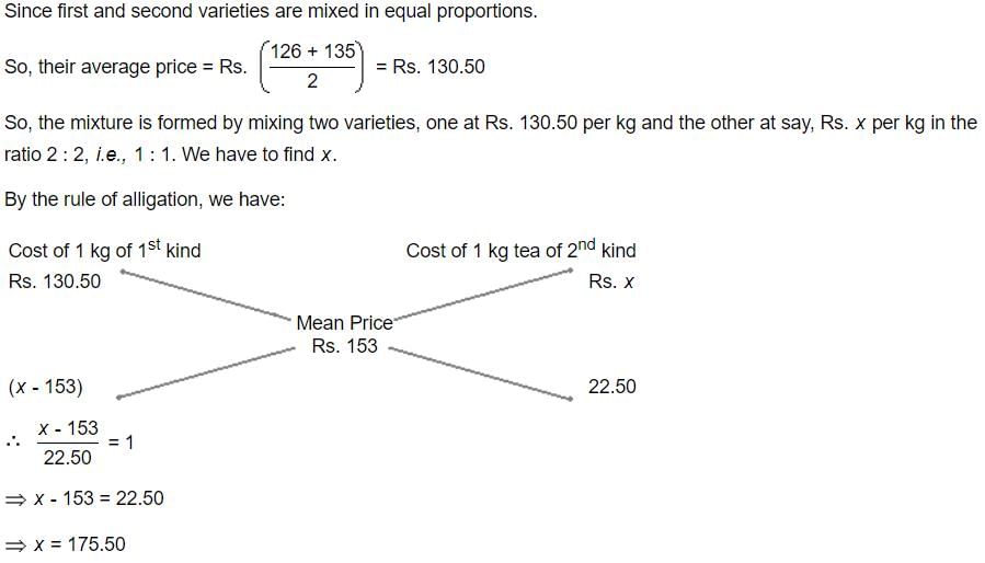 Mixtures and Alligations: Solved Examples | CSAT Preparation - UPSC