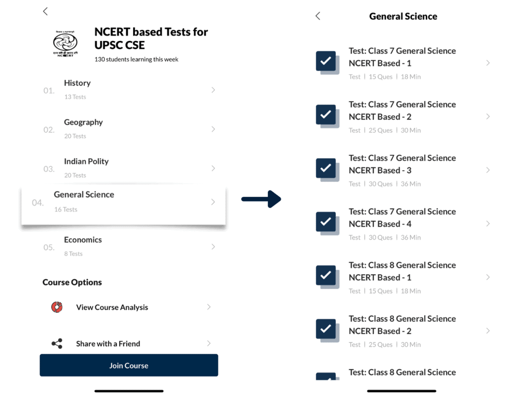 NCERT based tests of General Science at EduRev