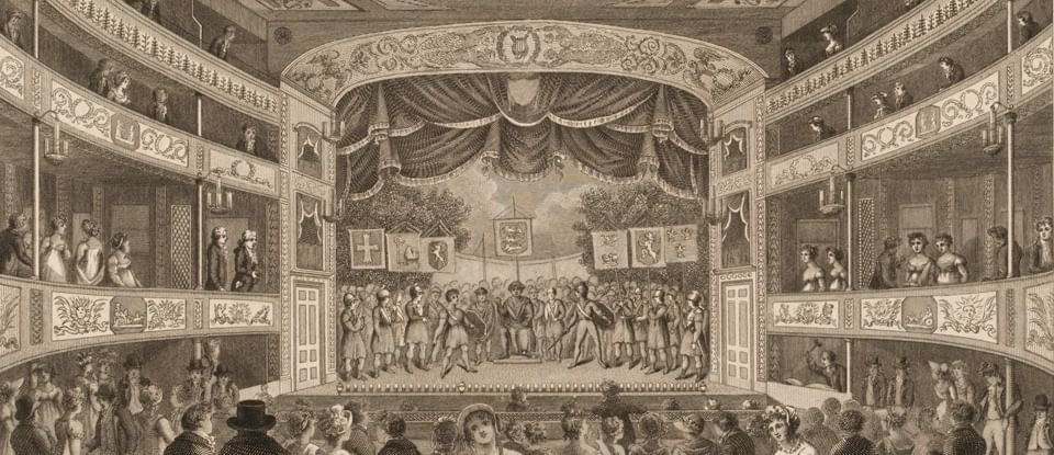 Theatre was a source of entertainment for people in London