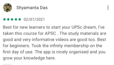 What users say about EduRev Infinity Package for UPSC?