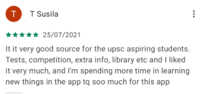 What users say about EduRev Infinity Package for UPSC?
