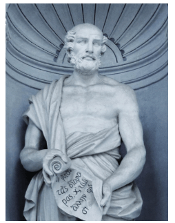 Statue of Theophrastus, Palermo Botanical Garden