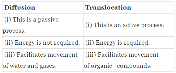 NCERT Exemplar: Transport in Plants (Old NCERT) | Biology for Grade 11