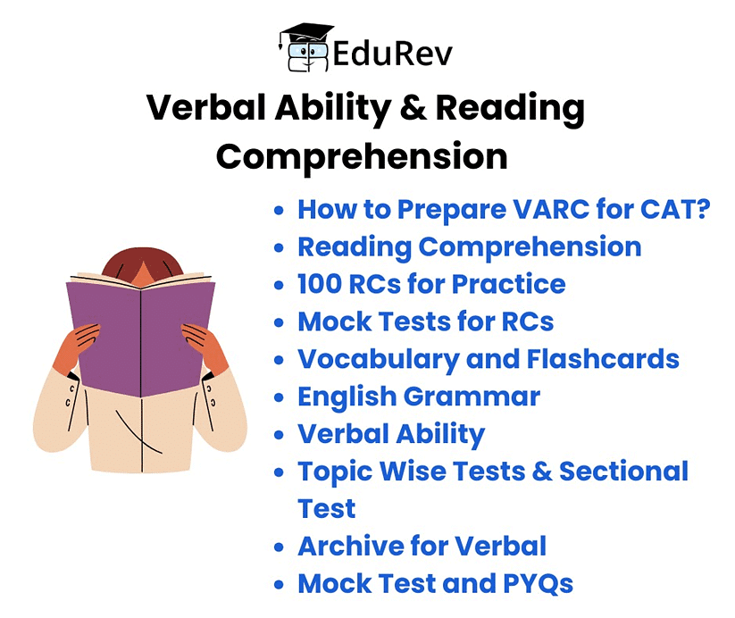 What do you get under EduRev Infinity Package for Verbal Ability (VA) & Reading Comprehension (RC) | Verbal Ability & Reading Comprehension (VARC) - CAT