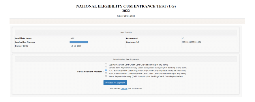 Steps To Fill NEET Application Form | News & Notifications: NEET