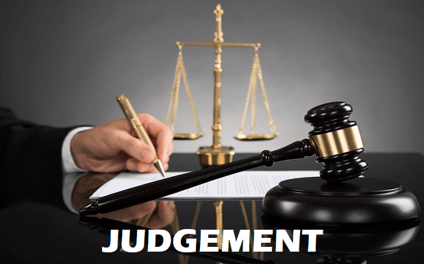Judgment | Criminal Law - CLAT PG