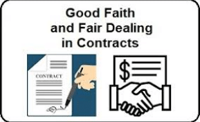 Doctrine of Good Faith and Fair Dealing - CLAT