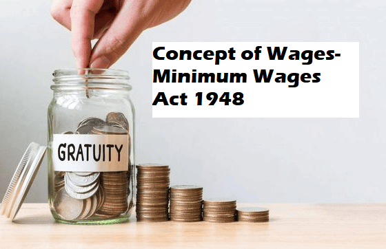 Concept of Wages