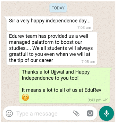What Parents say about EduRev Infinity Package for Class 10 | How To Prepare For Class 10