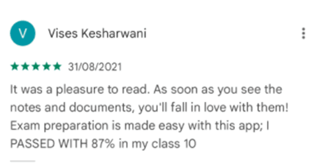What Parents say about EduRev Infinity Package for Class 10 | How To Prepare For Class 10