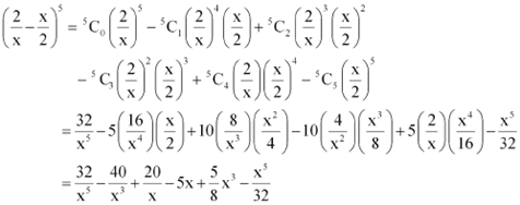 NCERT Solutions Class 11 Maths Chapter 7 - Binomial Theorem