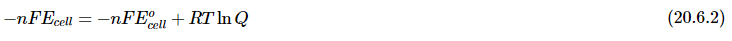 Cell Potential Under Nonstandard Conditions | Chemistry Optional Notes for UPSC