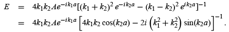 The Potential Step | Physics Optional Notes for UPSC