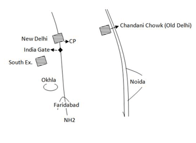 Morphology of Indian Cities