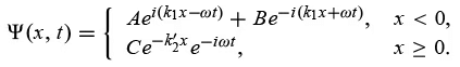 The Potential Step | Physics Optional Notes for UPSC