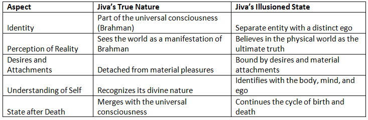 Jiva (Schools of Vedânta) | Philosophy Optional for UPSC
