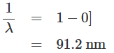 Spectra of the hydrogen atom