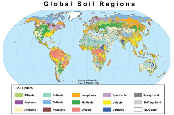 Classification and distribution of soils | Geography Optional for UPSC