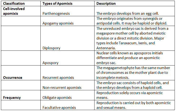 Apomixes | Botany Optional for UPSC